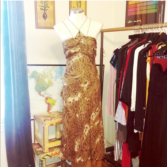 Lane Bryant Dresses & Skirts - Lane Bryant bnwt animal print silk dress 16w new